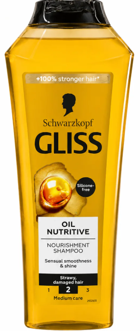 GLISS KUR NUTRITIVE OIL REGENERAČNÝ ŠAMPÓN NA VLASY 400 ML