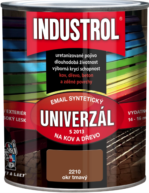 INDUSTROL 2210 OKER TMAVÝ 0,75 L