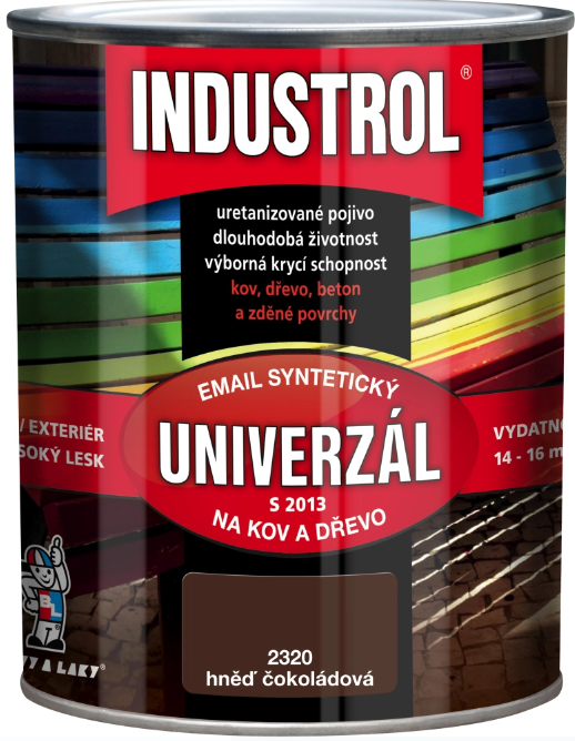 INDUSTROL 2430 HNEDÁ ČOKOLÁDOVÁ 0,6 L