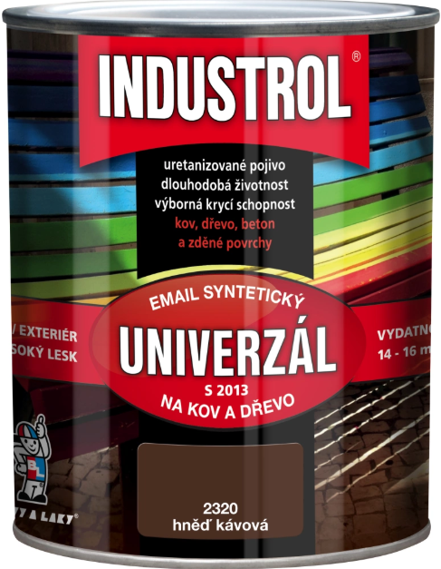 INDUSTROL S2013 2320 HNEDÁ KÁVOVÁ 0.75 L