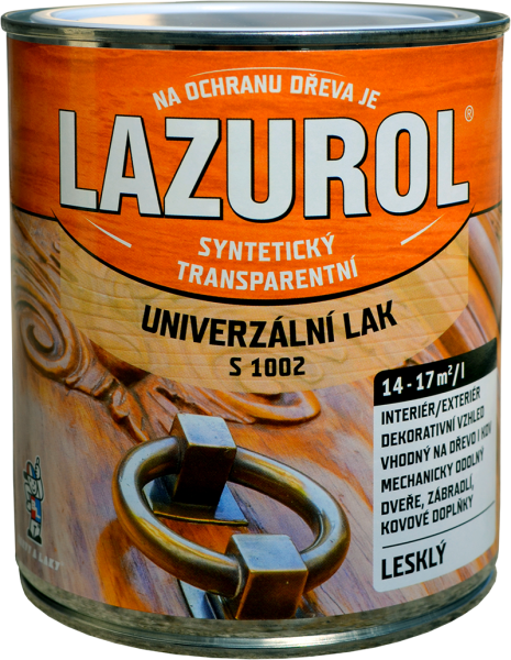 LAZUROL LAK SYNTETICKÝ LESKLÝ 0.75 L S1002