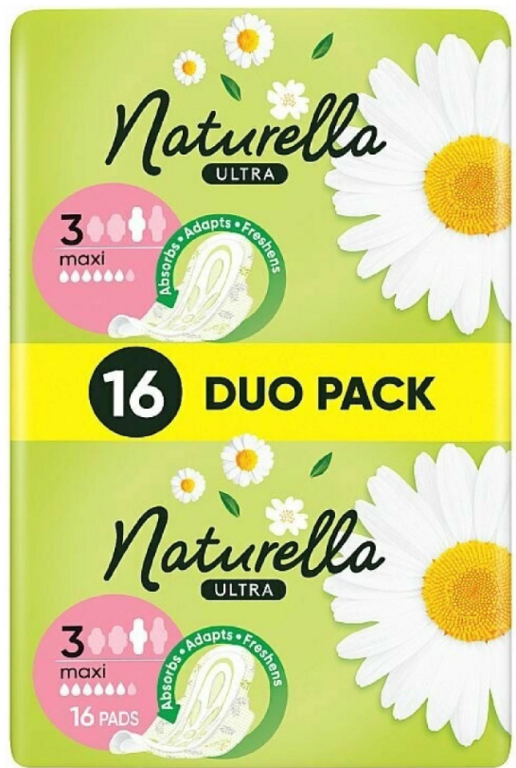 Naturella Ultra Maxi hygienické vložky, 16 ks