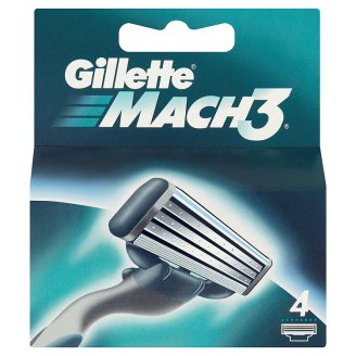 GILLETTE MACH 3 NÁHRADNÉ HLAVICE 4 KS