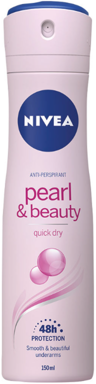 NIVEA DEODORANT PEARL BEAUTY 150 ML