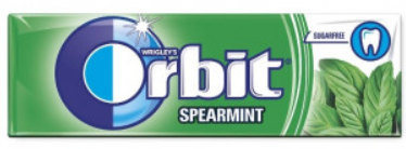 ORBIT ŽUVAČKY SPEARMINT 14 G