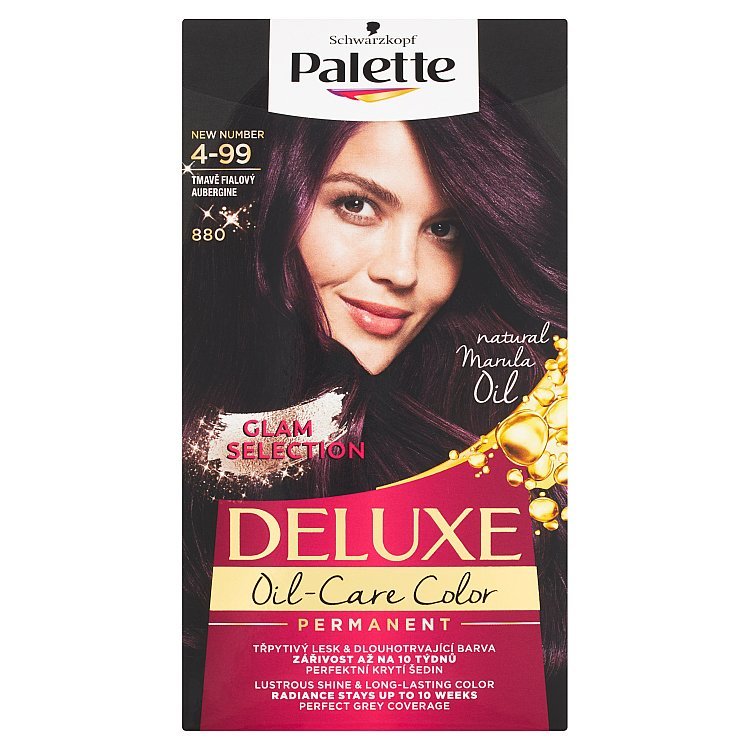 PALETTE DE LUXE 880 TMAVO FIALOVÁ
