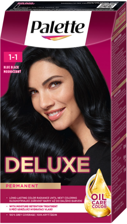 PALETTE DE LUXE 909 MODROČIERNA