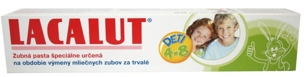 LACALUT ZUBNÁ PASTA DETSKA 4-8 ROKOV 50 ML