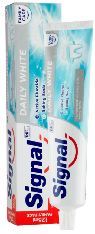 SIGNAL ZUBNÁ PASTA FAMILY DAILY WHITE 125 ML