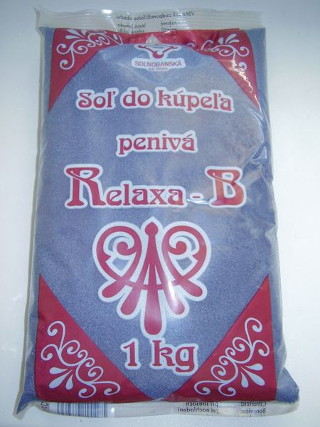 RELAXA-B SOĽ DO KÚPEĽA PENIVÁ HERBAFLEUR 1 KG