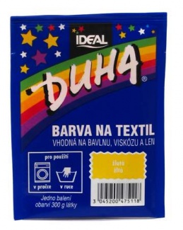 DUHA FARBA NA TEXTIL ŽLTÁ 15 G