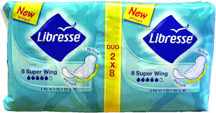 LIBRESSE INVISIBLE DUO SUPER 16 KS