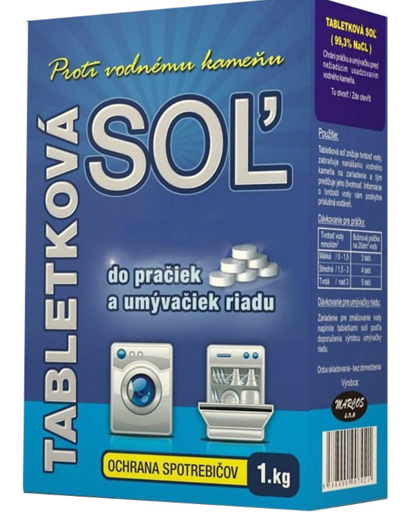 TABLETKOVÁ SOĽ 1 KG