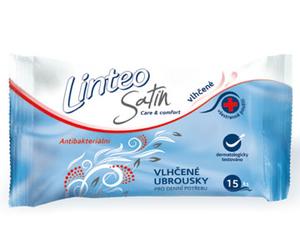 LINTEO VLHČENÉ UTIERKY SATIN 15 KS