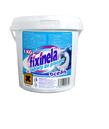 FIXINELA WC TABLETY DO PISOÁRA OCEÁN 1 KG