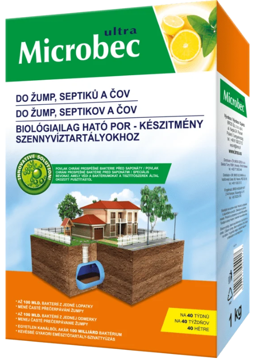 BROS MICROBEC DO SEPTIKOV 1 KG