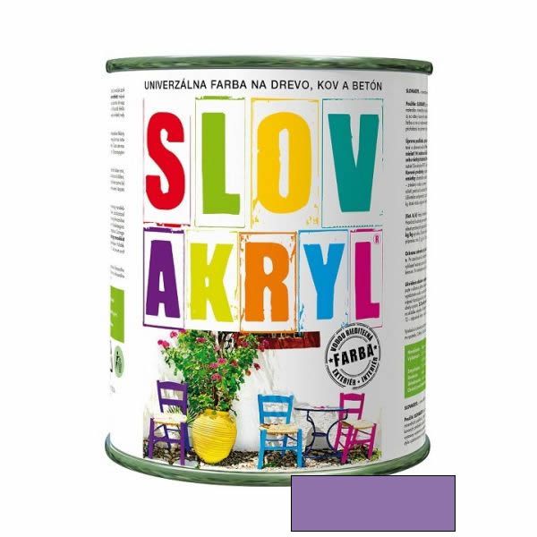 SLOVAKRYL 0321 FIALOVÝ 0.75KG