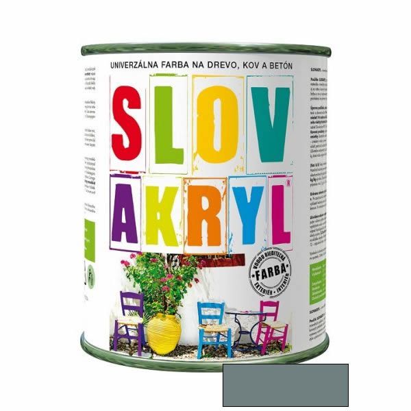 SLOVAKRYL 0111 ŠEDÝ 0.75KG