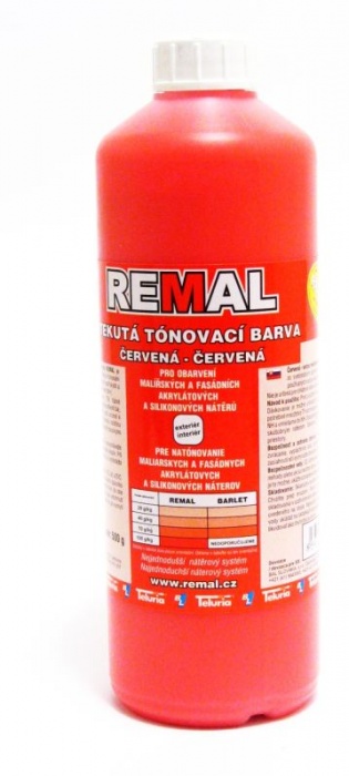 TONOVACIA FARBA ČERVENA 500 G REMAL