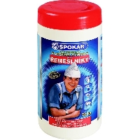 Spokar Vlhčené utierky pre remeselníkov, 70 ks