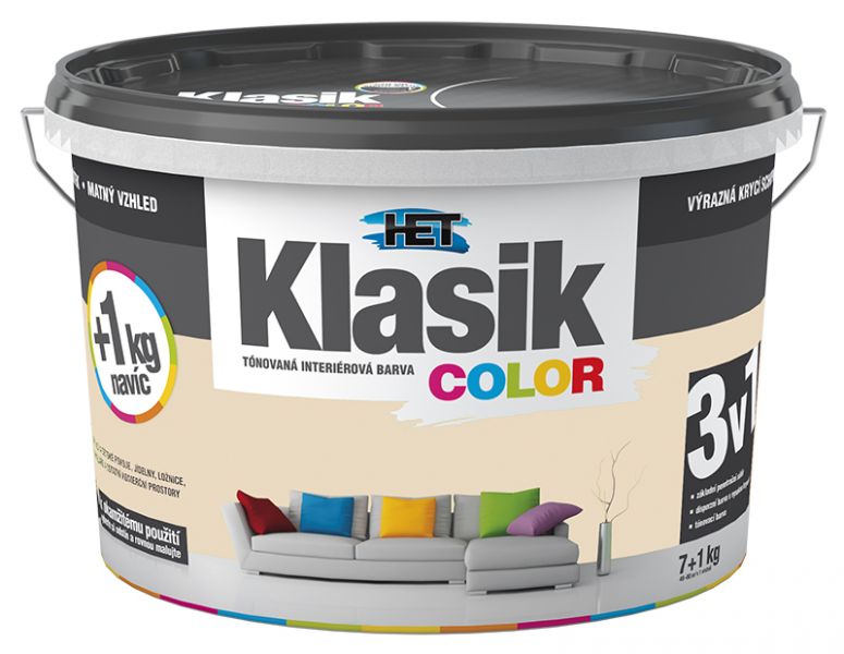 KLASIK COLOR BÉŽOVY 8 KG 0217