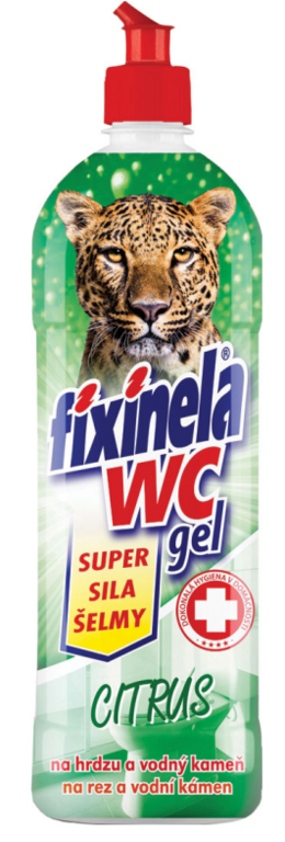 FIXINELA WC GÉL CITRUS 750 ML