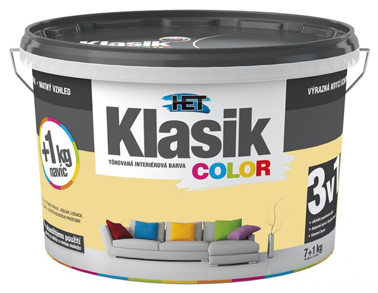 KLASIK COLOR ŽLTOORANŹOVYÝ 7 + 1 KG