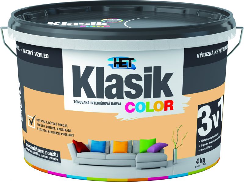 KLASIK COLOR ŽLTOORANŽOVÝ 4KG