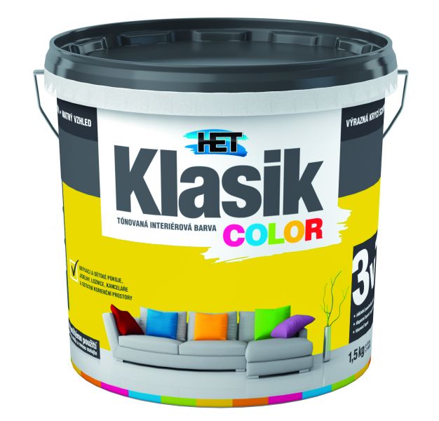 KLASIK COLOR ŽLTÝ 1,5KG