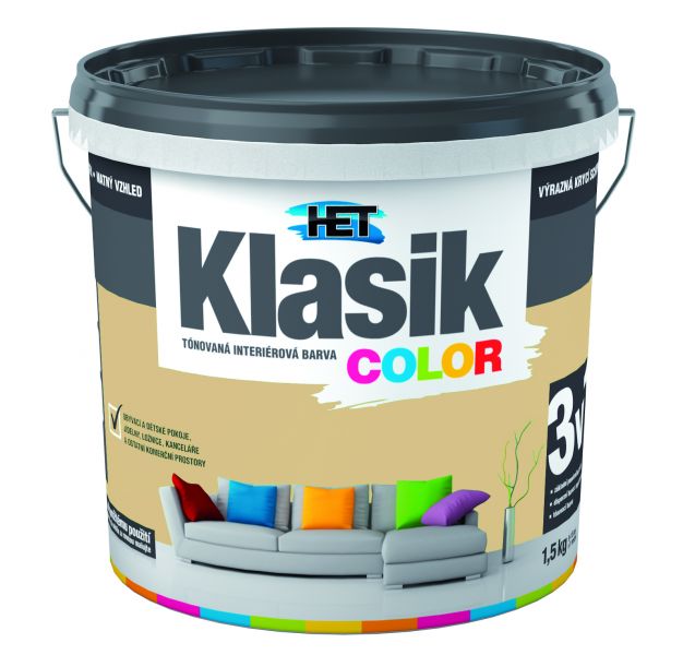 KLASIK COLOR SVETLO HNEDÝ 1,5KG 0267