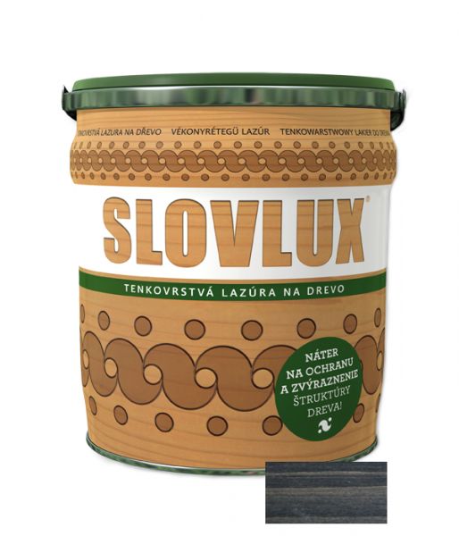 SLOVLUX B TENKOVRSTVÁ LAZÚRA 0099 TEAK 10L