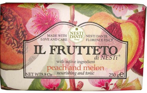Nesti Dante Il Frutteto tuhé mydlo Peach and Melon, 250 g