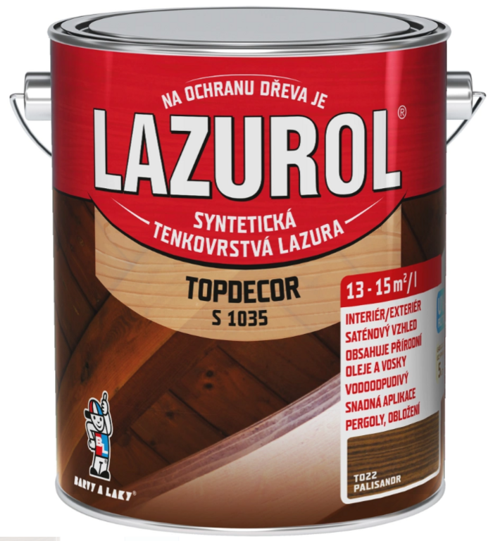 LAZUROL TOPDECOR PALISANDER 2,5L T022