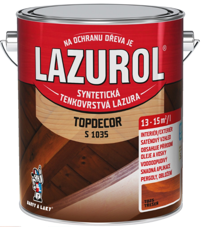 LAZUROL TOPDECOR ČEREŠŇA 2,5L T025