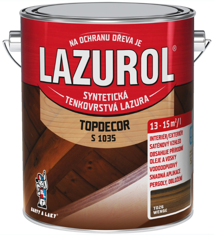 LAZUROL TOPDECOR WENGE 2,5L T026