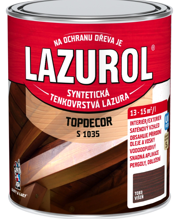 LAZUROL TOPDECOR VISNA 0,75L T083