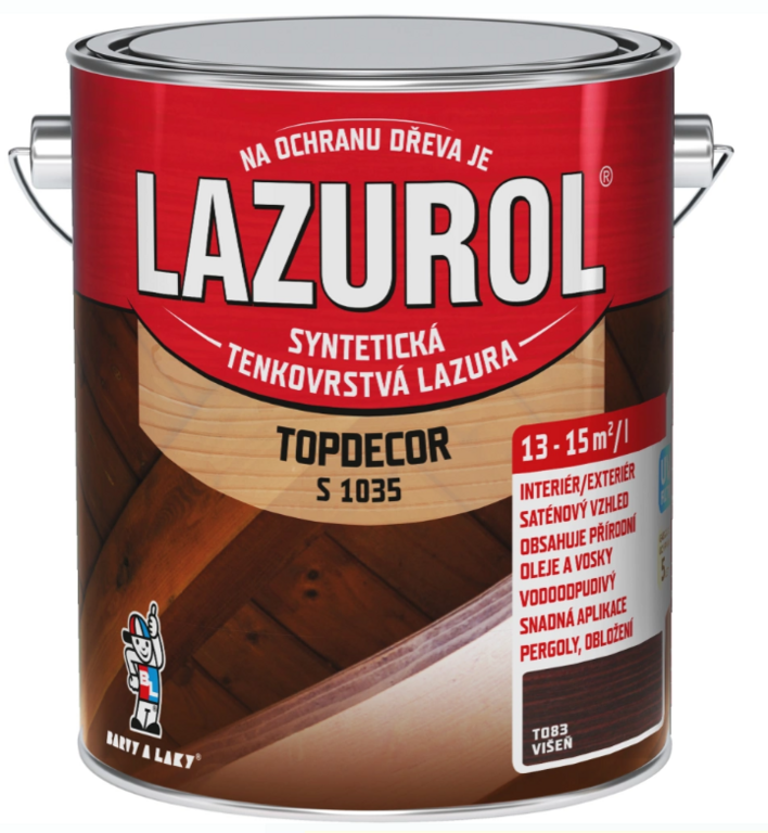 LAZUROL TOPDECOR VISNA 2,5L T083