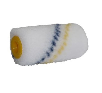 Valček nylonový mini, 5 cm, žlto-modrý