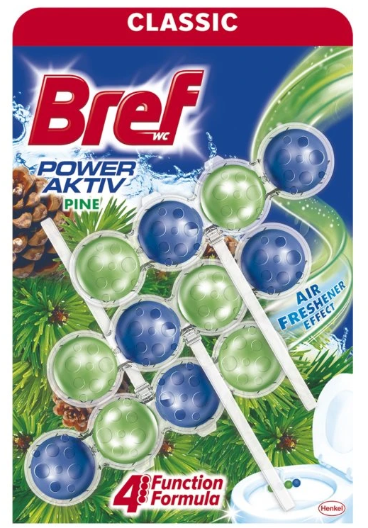 BREF WC POWER AKTIV PINE 3 X 51 G