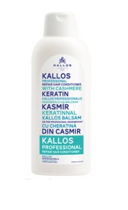 KALLOS KASMIR KERATIN REGENERAČNÝ BALZAM NA SUCHÉ VLASY 1000 ML