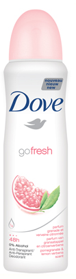 DOVE GO FRESH POMERGRANATE DEOSPRAY 150 ML