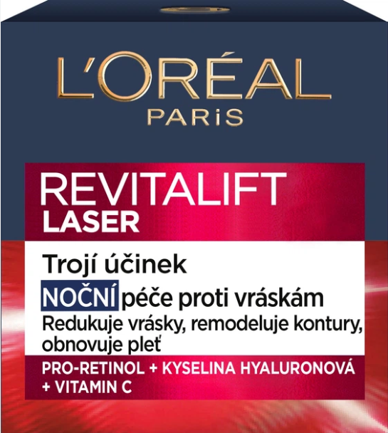 LOREÁL REVITALIZAČNÝ LASER NOČNÝ KRÉM 50 ML