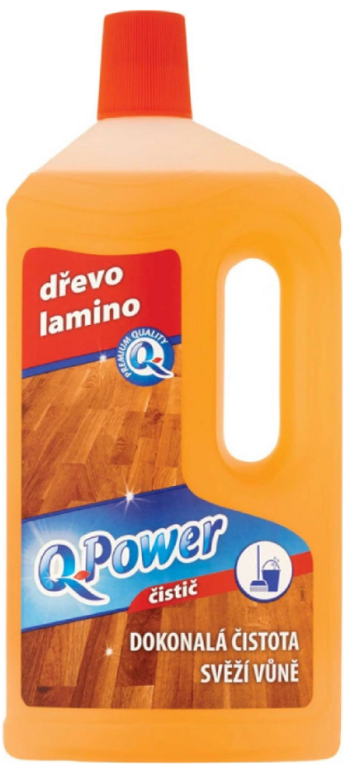 Q POWER ČISTIČ NA DREVO,LAMINO 1 L