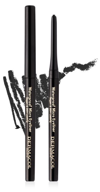 DERMACOL CERUZKA NA OCI MICRO BLACK 1