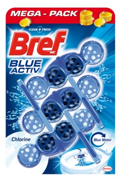 BREF WC POWER AKTIVE 3KS BLUE CHLORINE