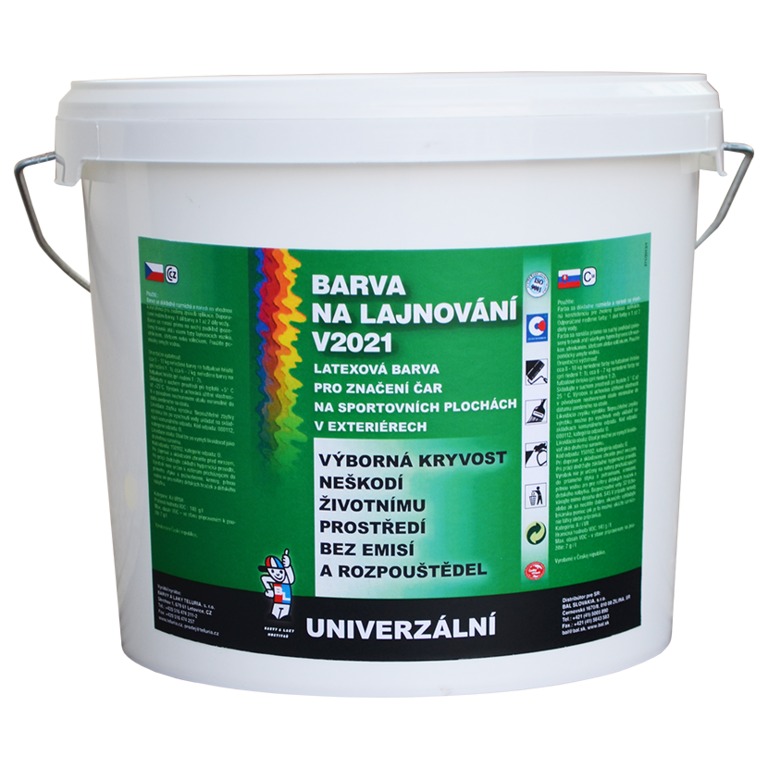 FARBA NA LAJNOVANIE 10KG BIELA