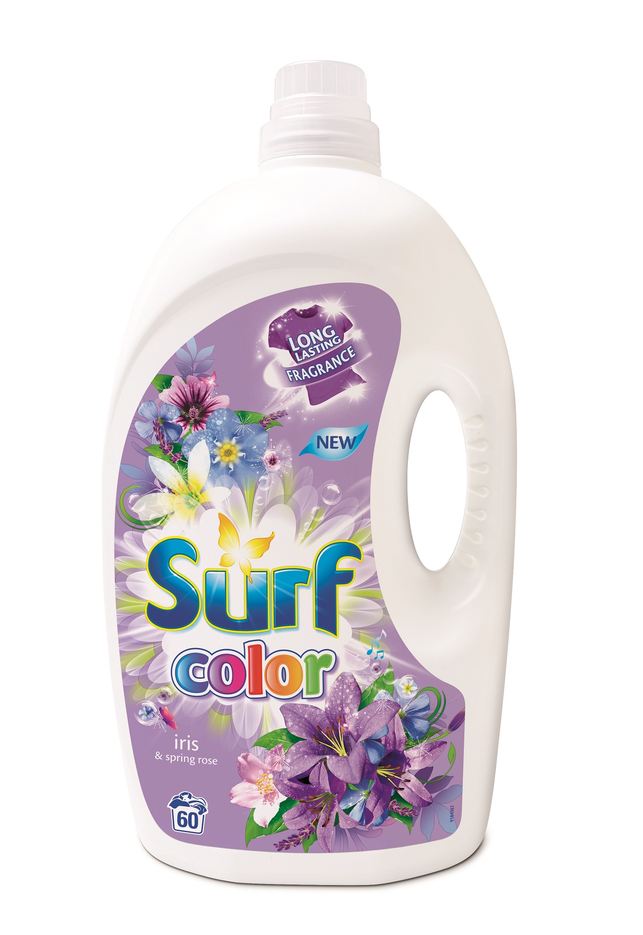 SURF IRIS & SPRING ROSE PRACÍ GÉL COLOR 60 PD