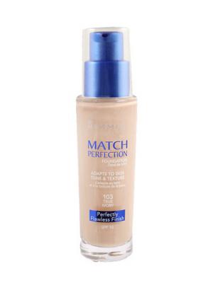 RIMEL MATCH PERFECTION MAKE-UP103 TRUE IVORY 30 ML