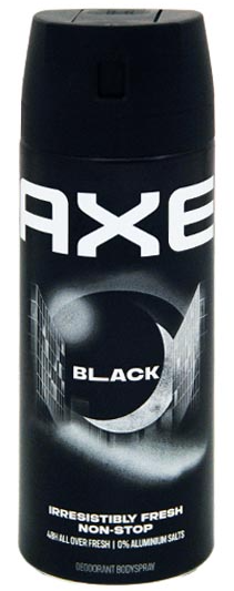 AXE DEODORANT BLACK 150 ML