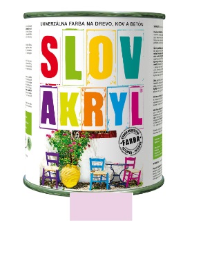 SLOVAKRYL 0310 0.75KG SVETLOFIALOVÝ